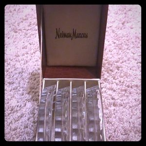 Neiman Marcus glass coasters